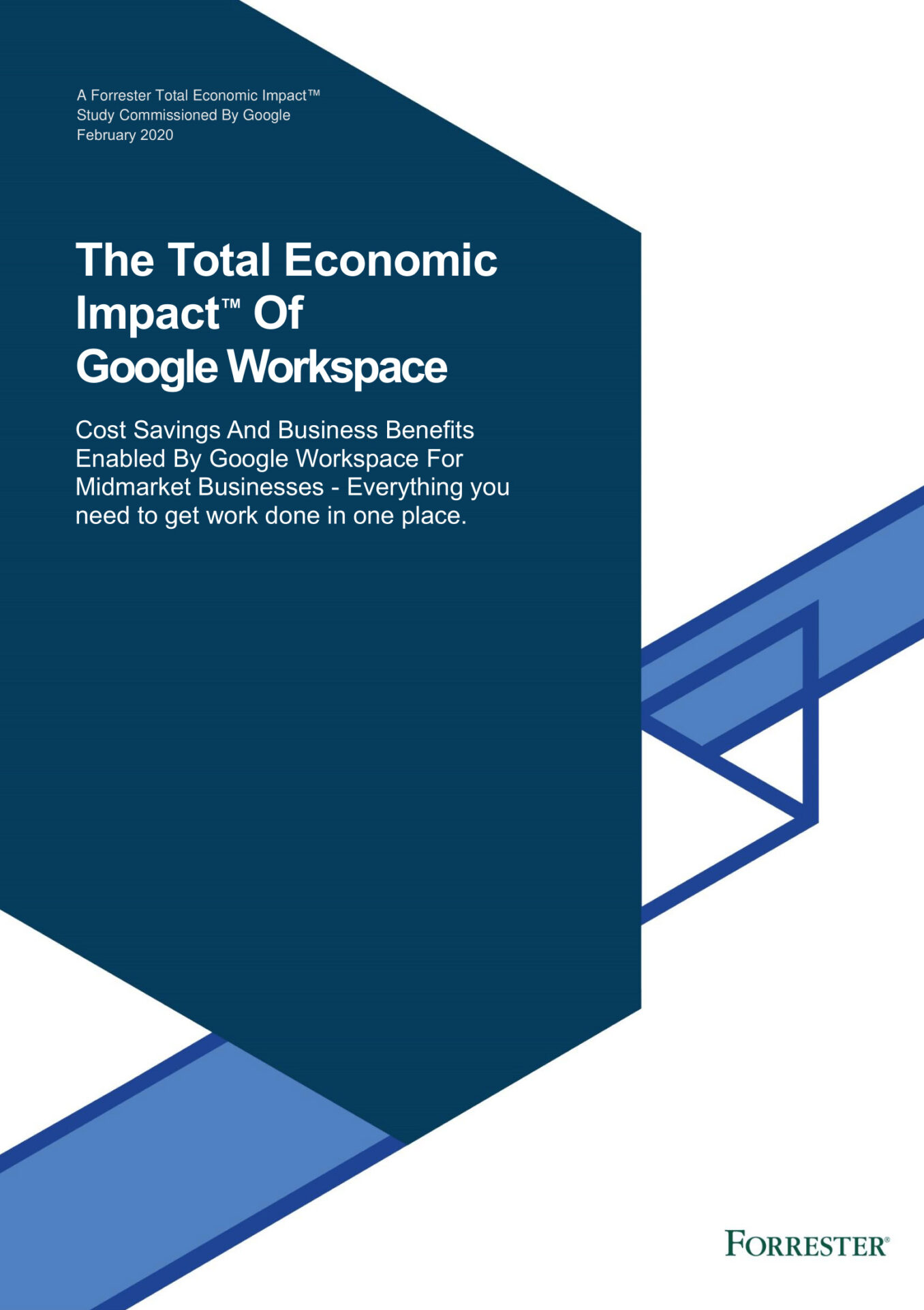 Forrester Consulting Total Economic Impact Study of Workplace - July 2022