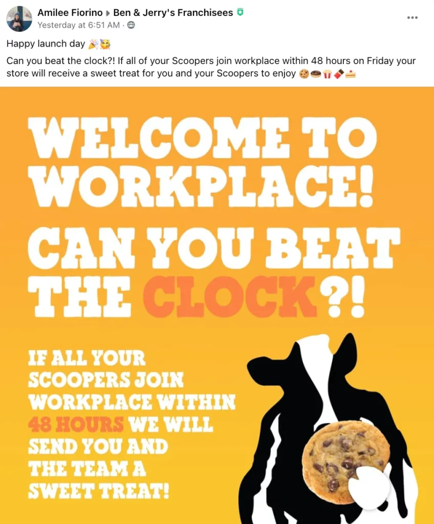 Ben-Jerrys-Welcome-to-Workplace