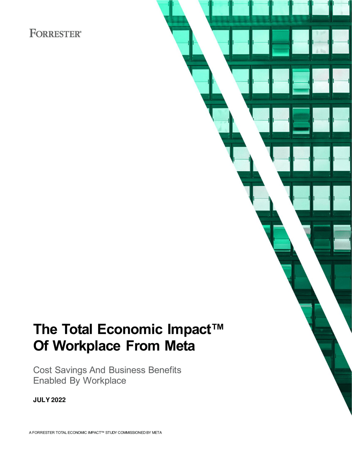 Forrester Consulting Total Economic Impact Study of Workplace - July 2022